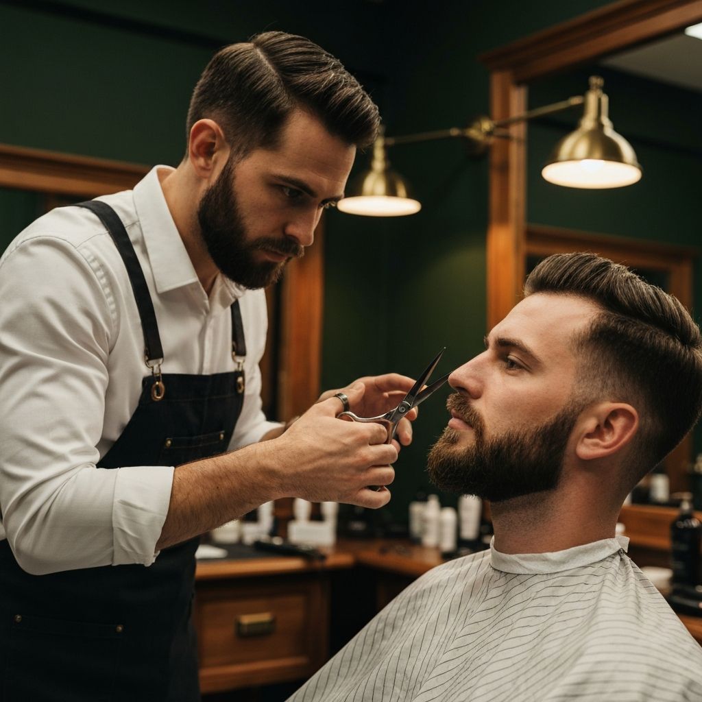 Recorte de barba profesional